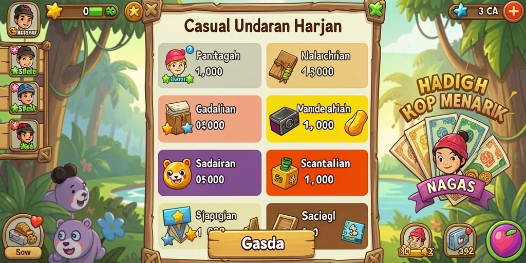 hargatoto - Karakter-karakter unik dengan kemampuan berbeda untuk dipilih.